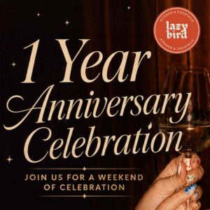 lazybird 1st anniversary event image