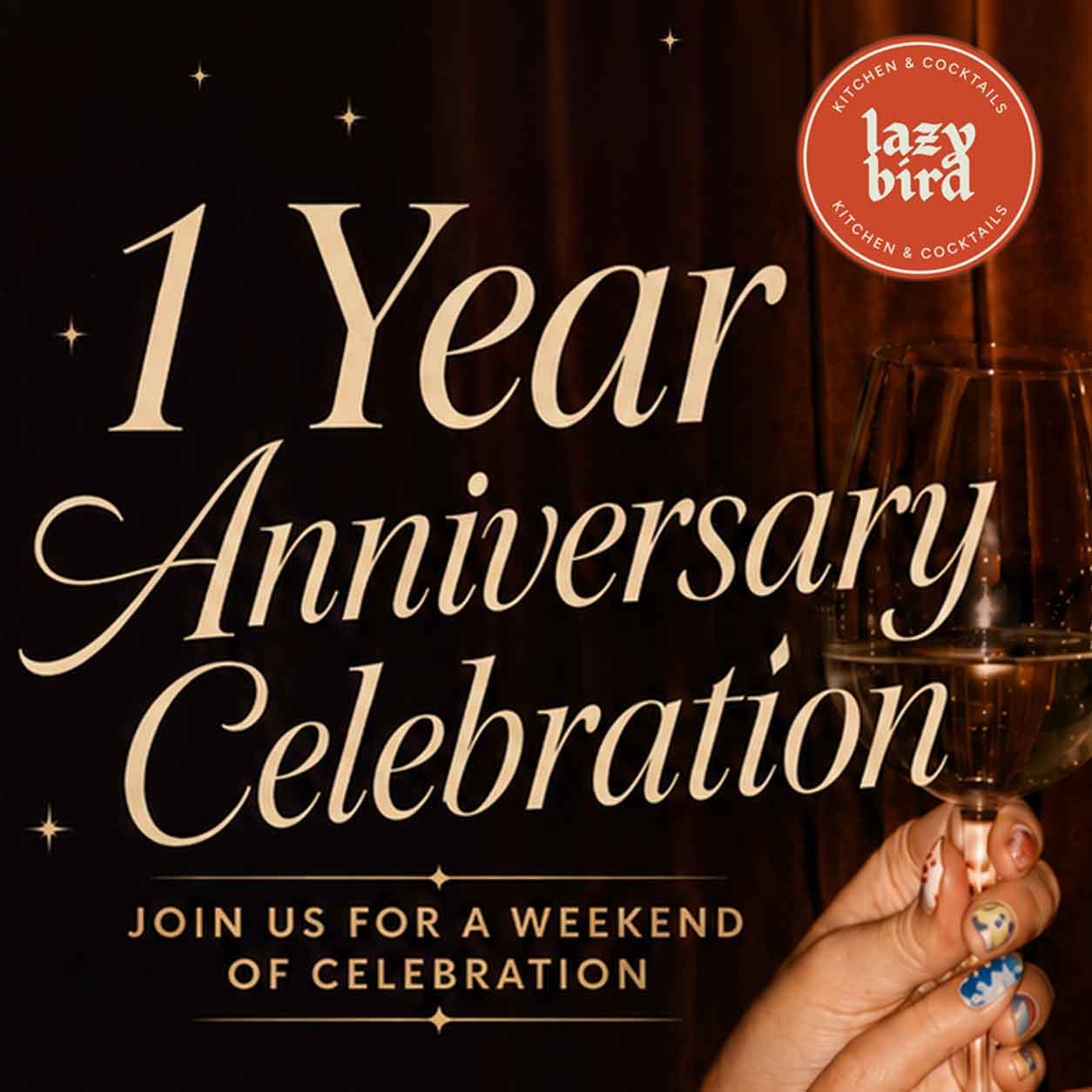 lazybird 1st anniversary event image